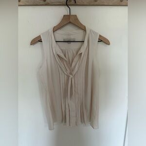 Loft sleeveless blouse